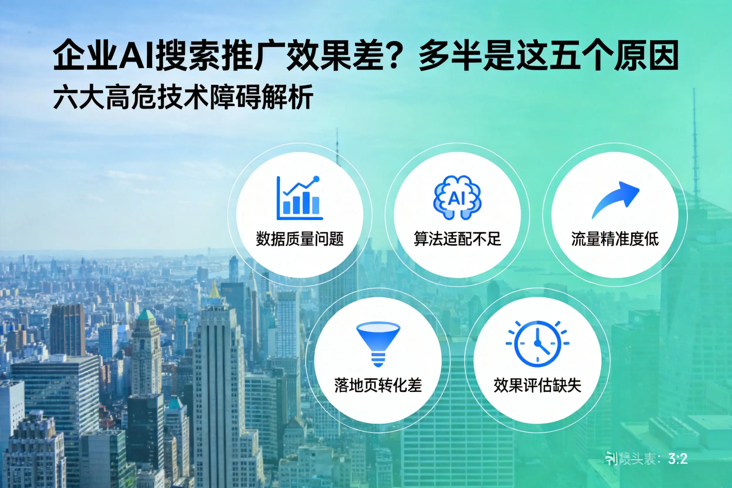 招远企业AI搜索推广效果差？多半是这五个原因